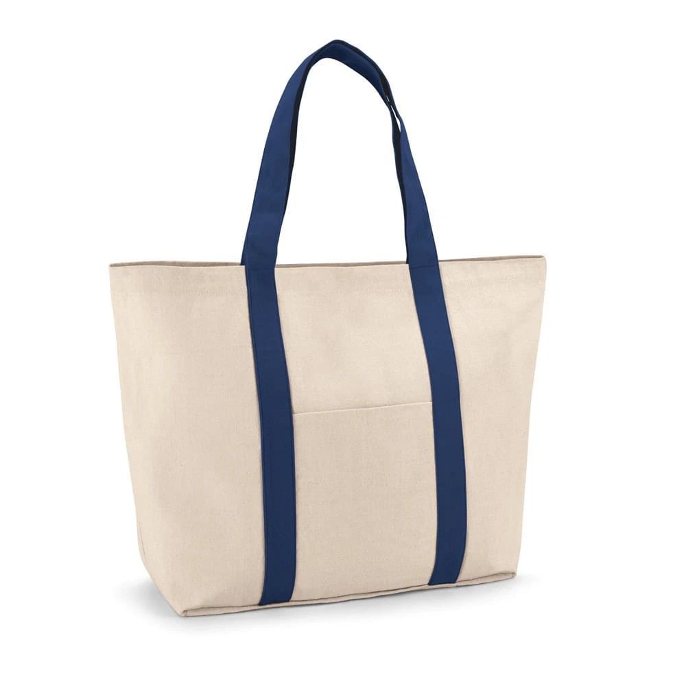 VILLE. Canvaspåsei 100 % bomull med fram- och innerficka (280 g/m²)