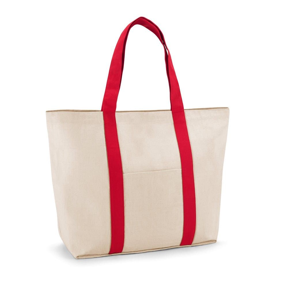 VILLE. Canvaspåsei 100 % bomull med fram- och innerficka (280 g/m²)