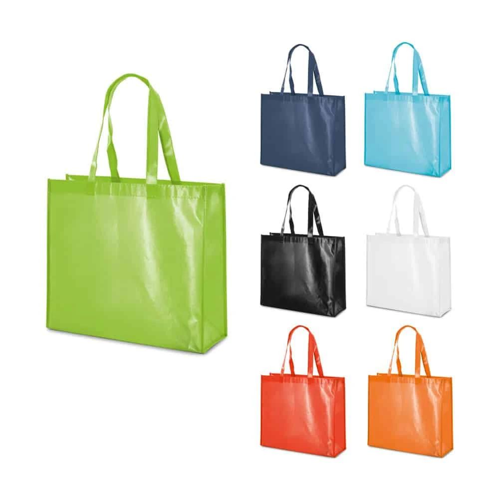 MILLENIA. Laminderad Non-woven påse (110 g/m²) – profilreklam med tryck från ExpoTryck