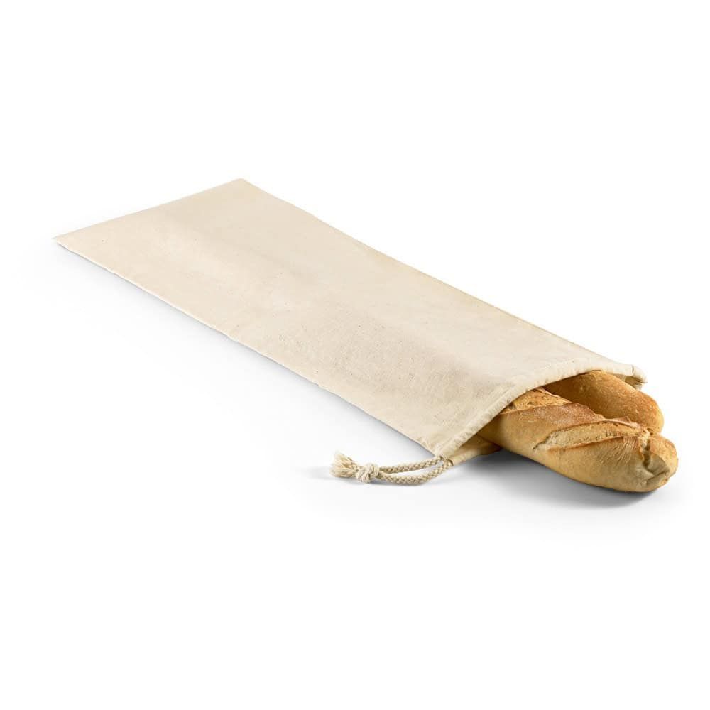 MONCO. 100% bomullspåse (100 g/m²) för bröd
