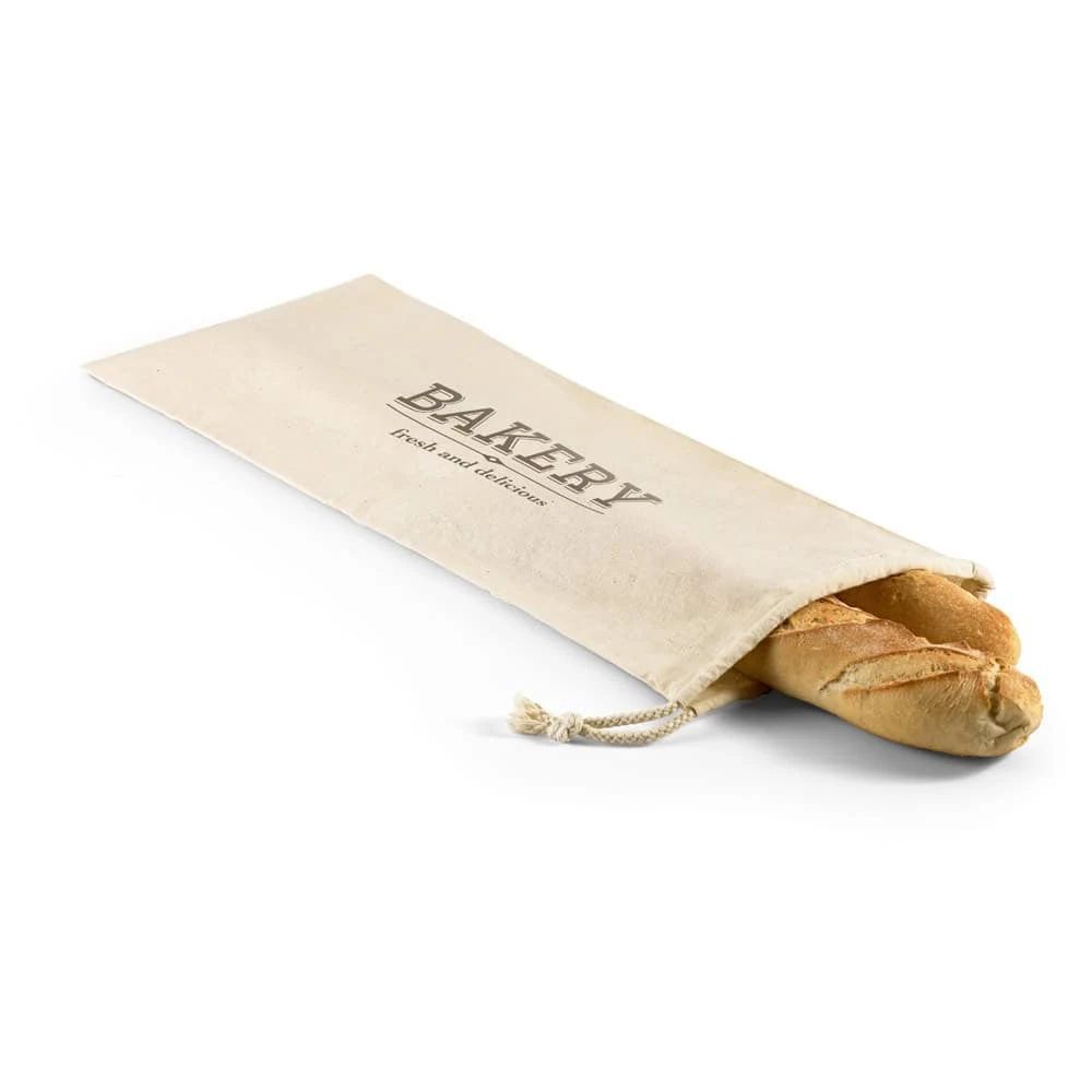 MONCO. 100% bomullspåse (100 g/m²) för bröd