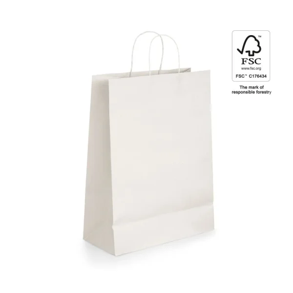 GRANT. Papperspåse i kraftpapper (100 g/m²) – profilreklam med tryck från ExpoTryck