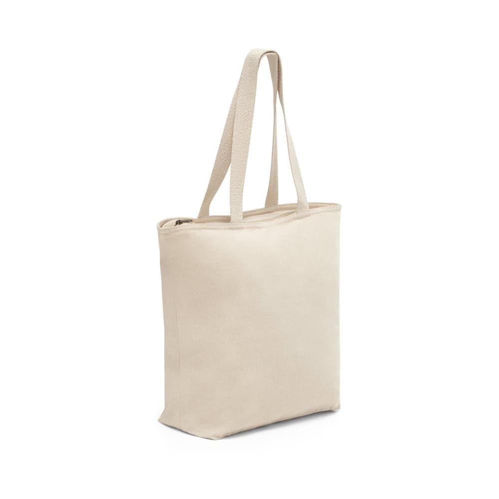 HACKNEY. 100% bomullspåse med blixtlås (280 g/m²)