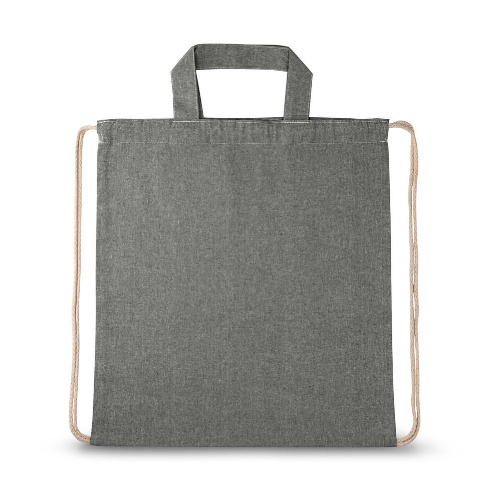 RISSANI. Gympapåse med återvunnen bomull (70%) och polyester (30% rPET) (140 g/m²)