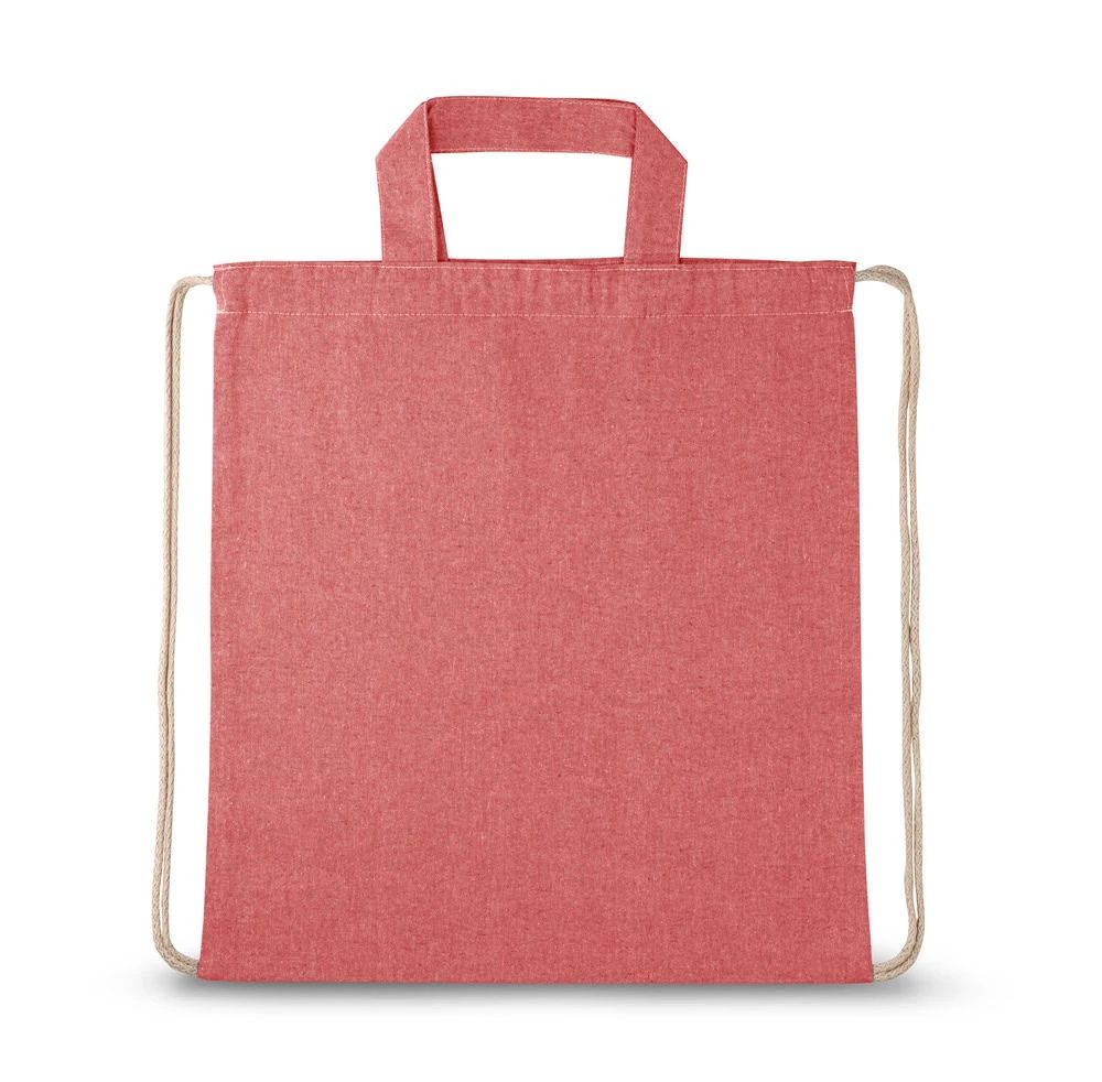 RISSANI. Gympapåse med återvunnen bomull (70%) och polyester (30% rPET) (140 g/m²)