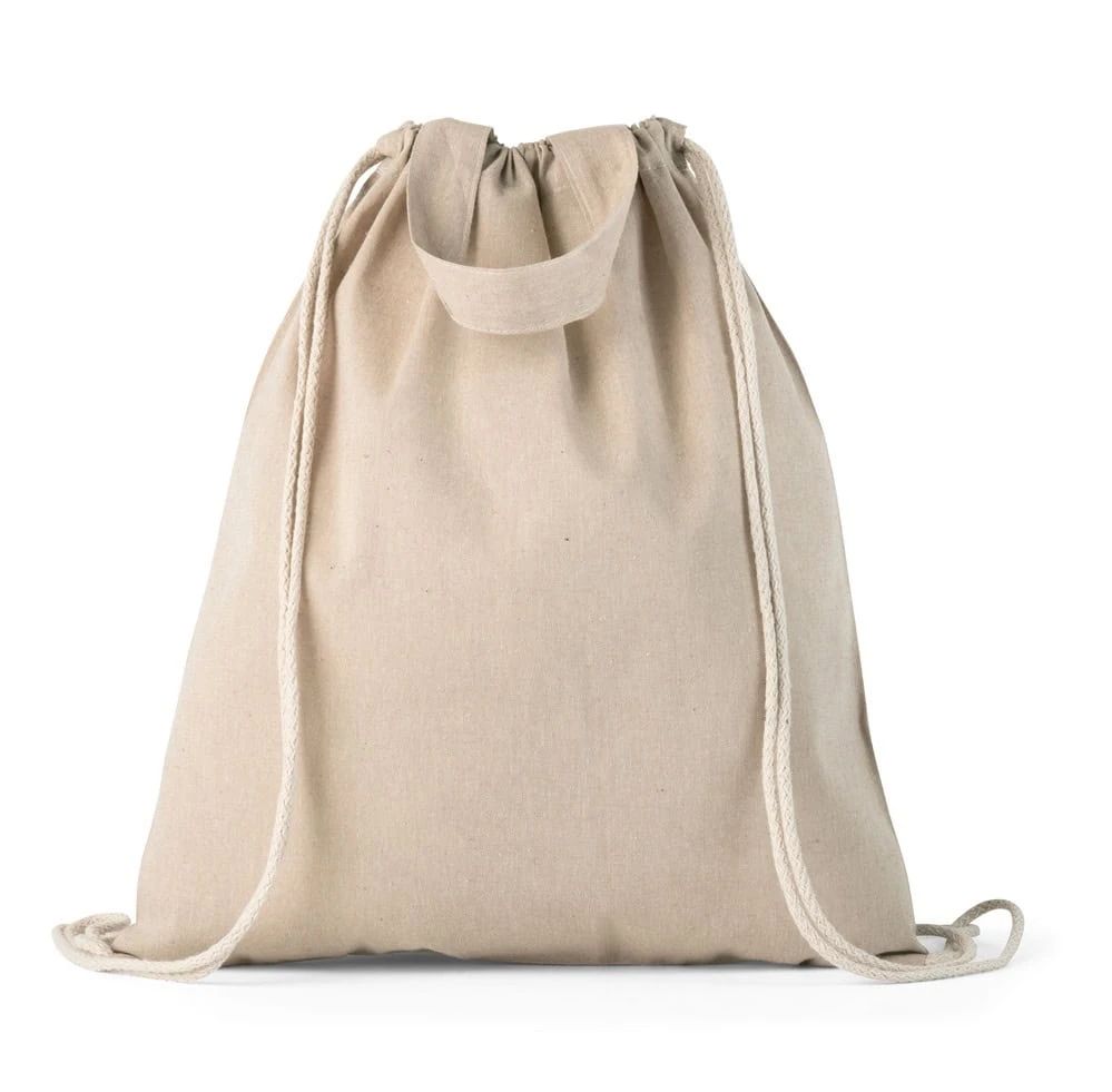 RISSANI. Gympapåse med återvunnen bomull (70%) och polyester (30% rPET) (140 g/m²)