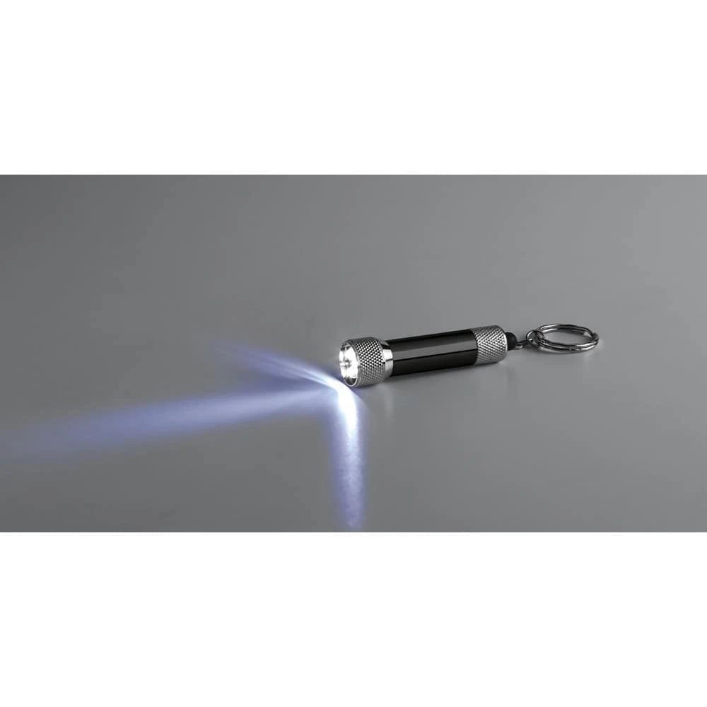 LERGAN. Nyckelring i aluminium med 3 LED-lamper