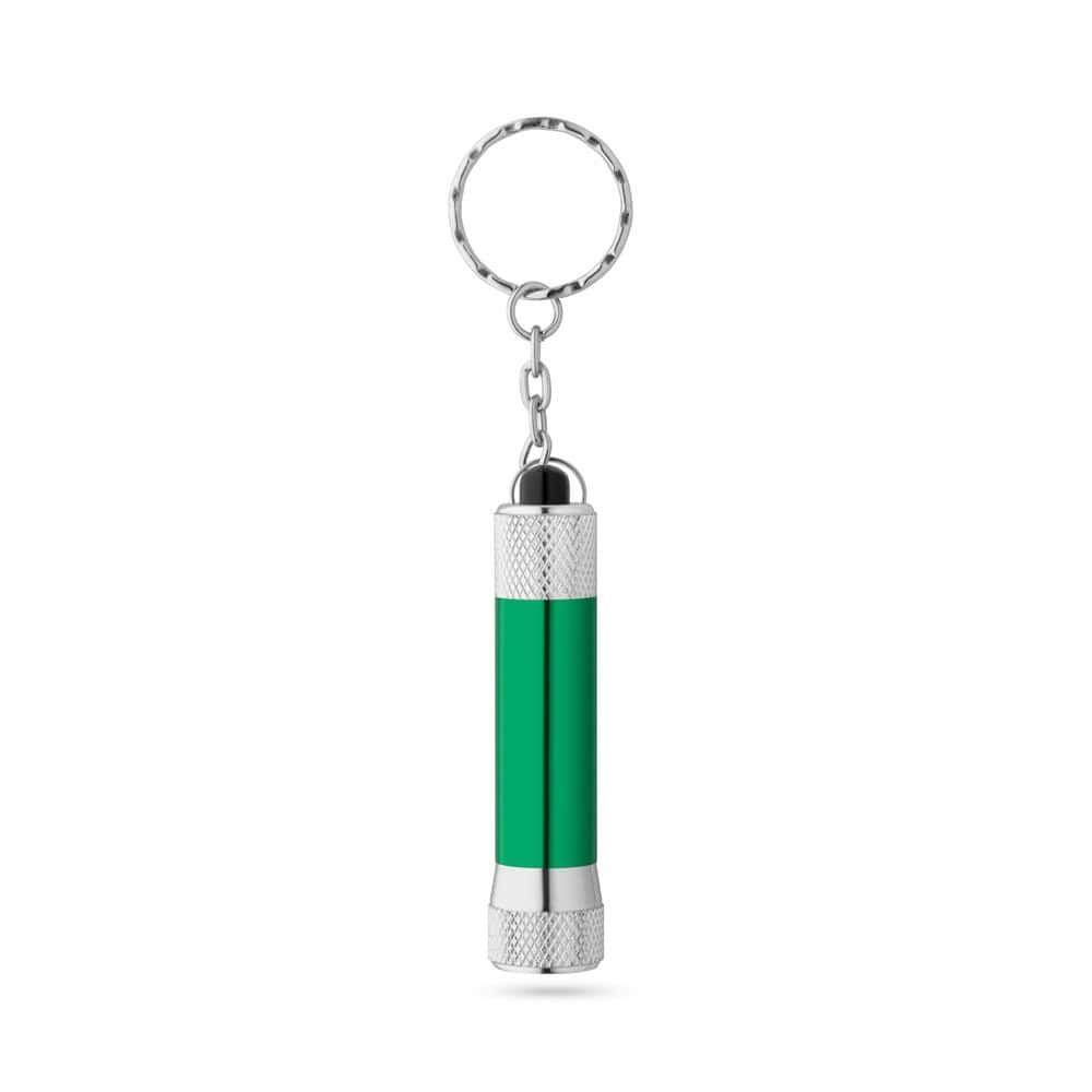 LERGAN. Nyckelring i aluminium med 3 LED-lamper