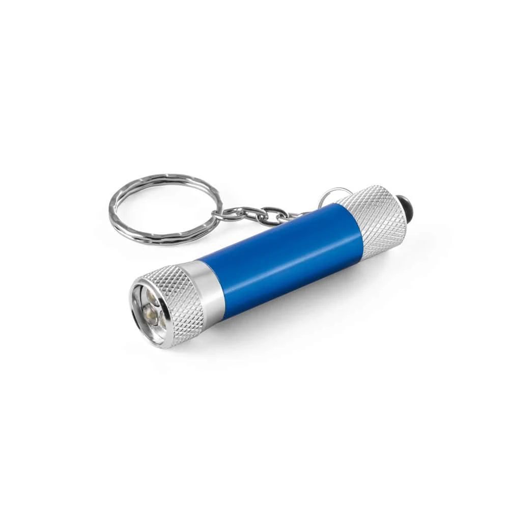 LERGAN. Nyckelring i aluminium med 3 LED-lamper