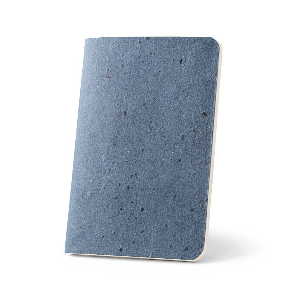 COFFEEPAD SOFT. A6 anteckningsblock med flexibelt omslag tillverkat av avfall från kaffeskal (65%)