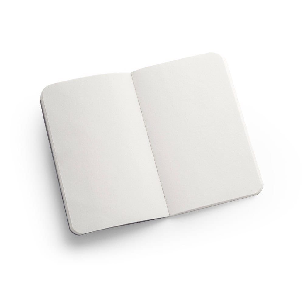 COFFEEPAD SOFT. A6 anteckningsblock med flexibelt omslag tillverkat av avfall från kaffeskal (65%)