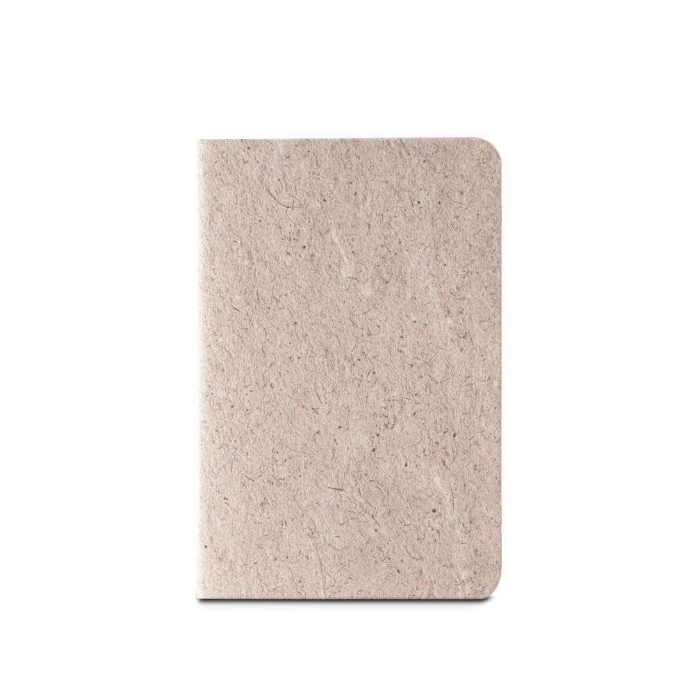 TEAPAD SOFT. A6 anteckningsblock med flexibelt omslag tillverkat av tebladavfall (65%)
