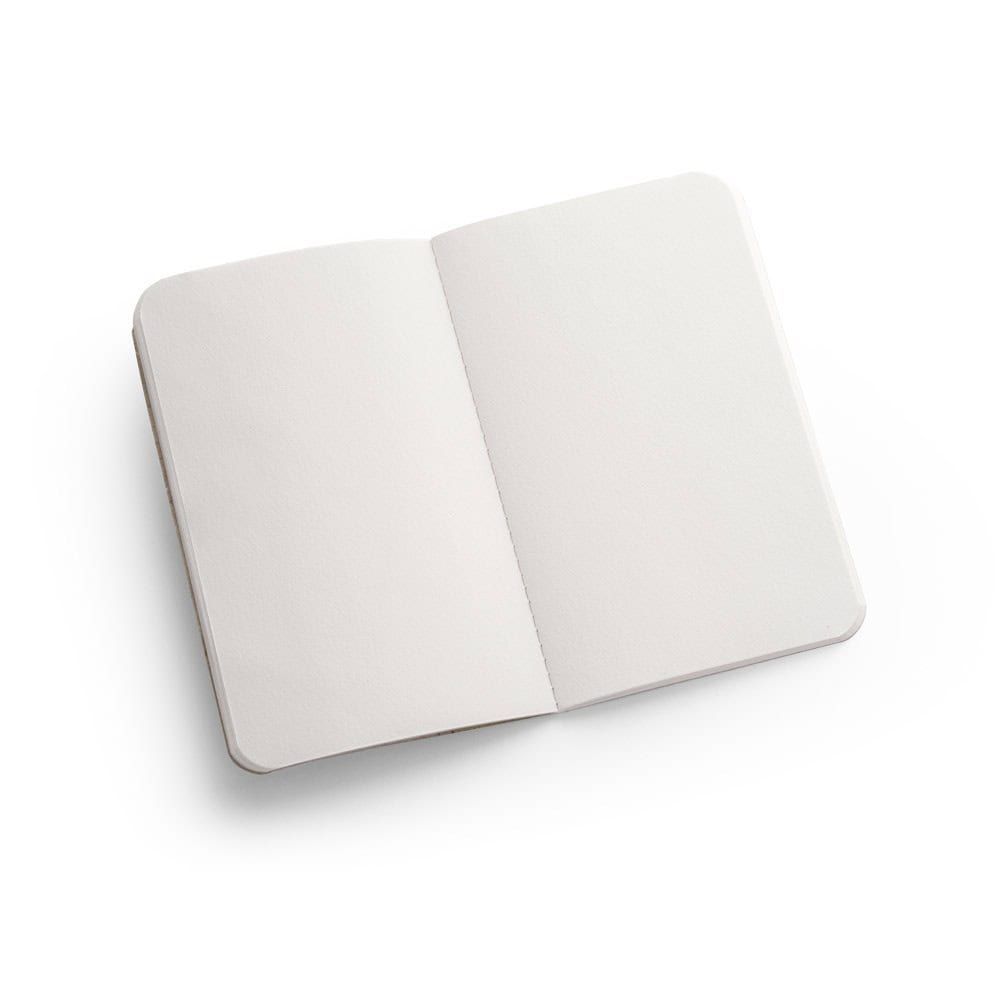 TEAPAD SOFT. A6 anteckningsblock med flexibelt omslag tillverkat av tebladavfall (65%)
