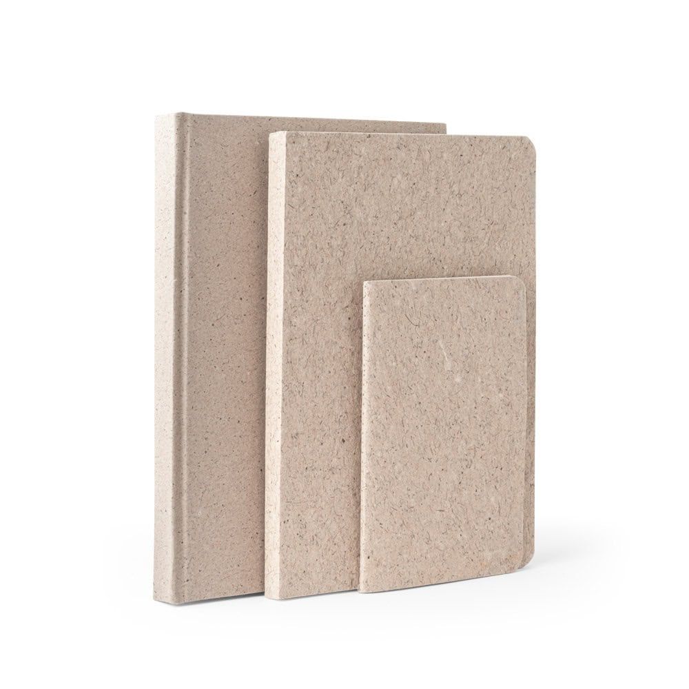 TEAPAD SOFT. A6 anteckningsblock med flexibelt omslag tillverkat av tebladavfall (65%)
