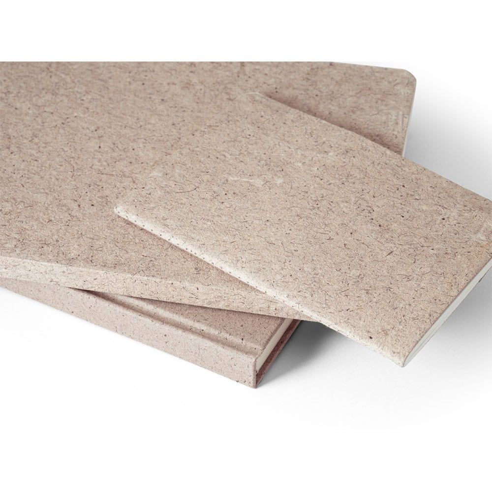 TEAPAD SOFT. A6 anteckningsblock med flexibelt omslag tillverkat av tebladavfall (65%)