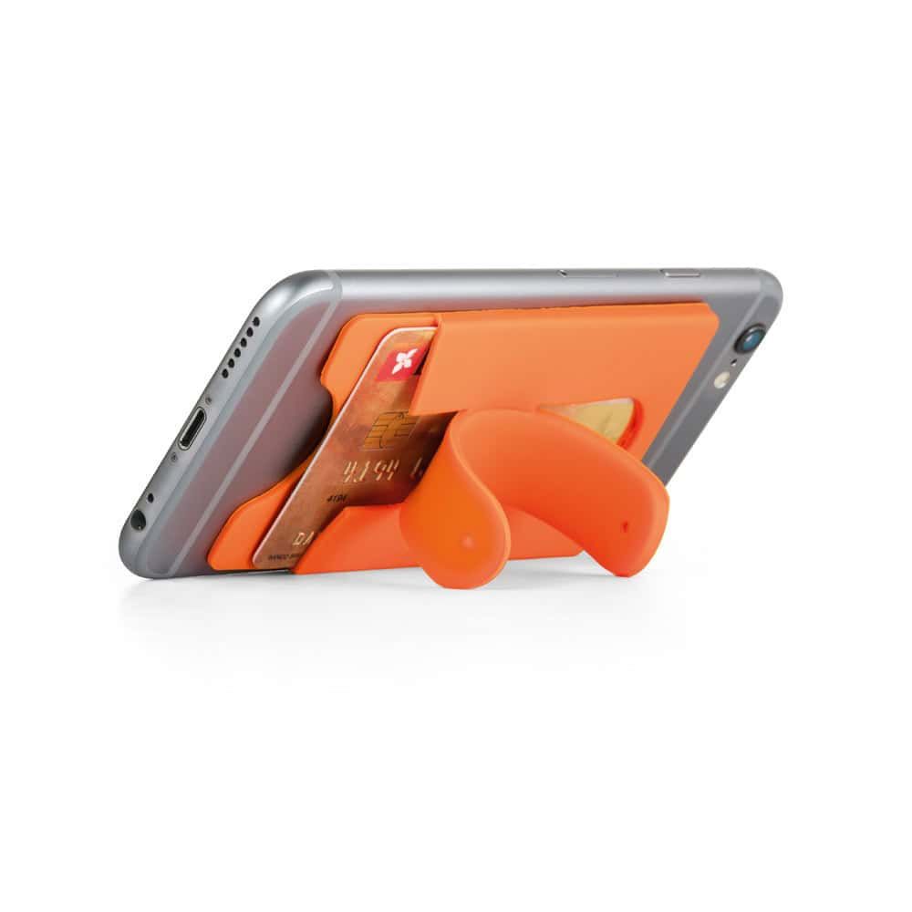CARVER. Silikonkorthållare och smartphonestöd