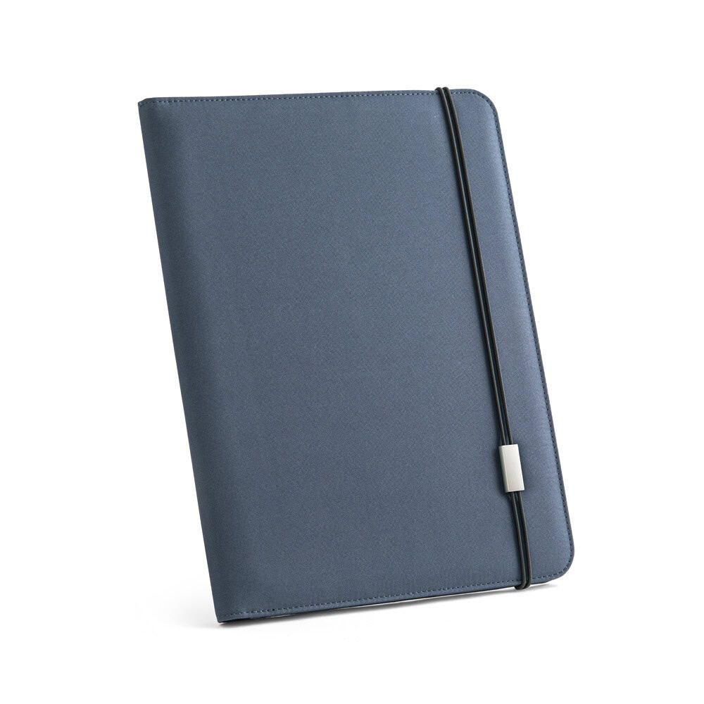 EMERGE FOLDER II. A4-mapp i återvunnen polyester (100% rPET 300D med elastisk stängning