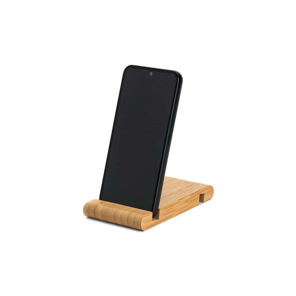HABER. Bambu mobiltelefonhållare