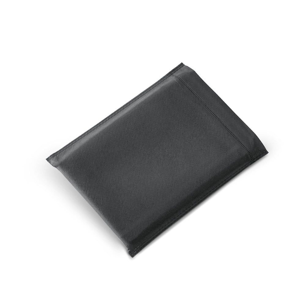 RUSSEL. Tygfodral av PU och polyester med A5-anteckningsblock med blanka sidor