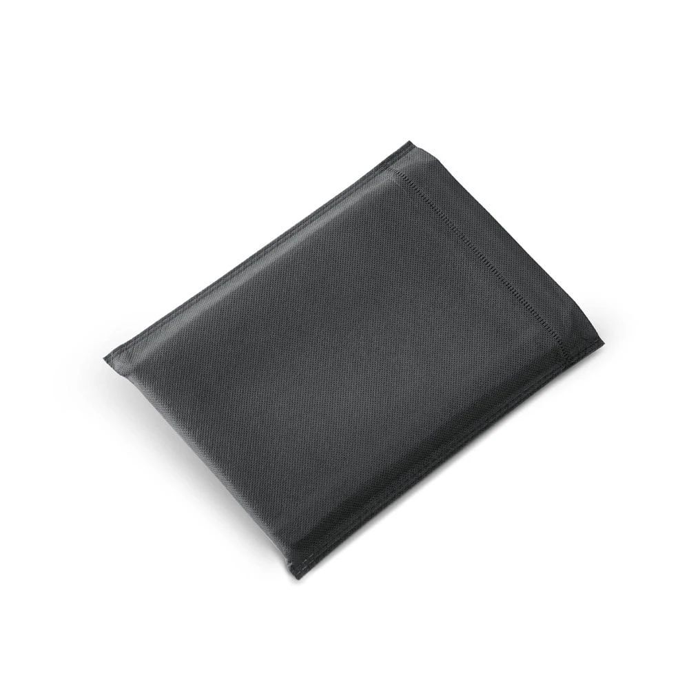 RUSSEL. Tygfodral av PU och polyester med A5-anteckningsblock med blanka sidor