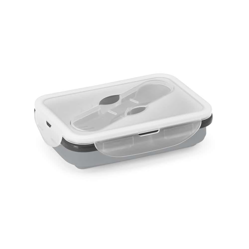 SAFFRON. Lunchlåda. Uttagbar hermetisk låda i silikon och PP 640ml