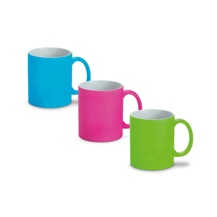 LYNCH. 350 ml keramikmugg med neonfinish