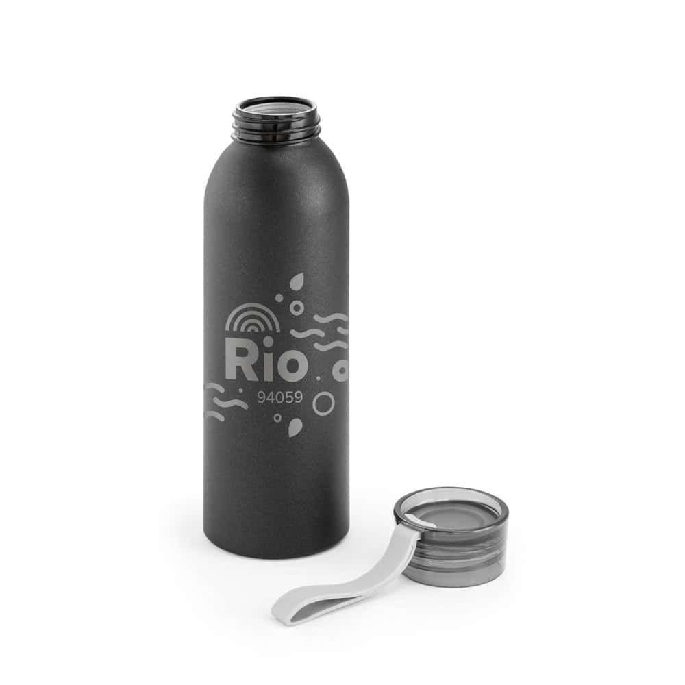 RIO. Aluminiumflaska med PP-lock 660 mL