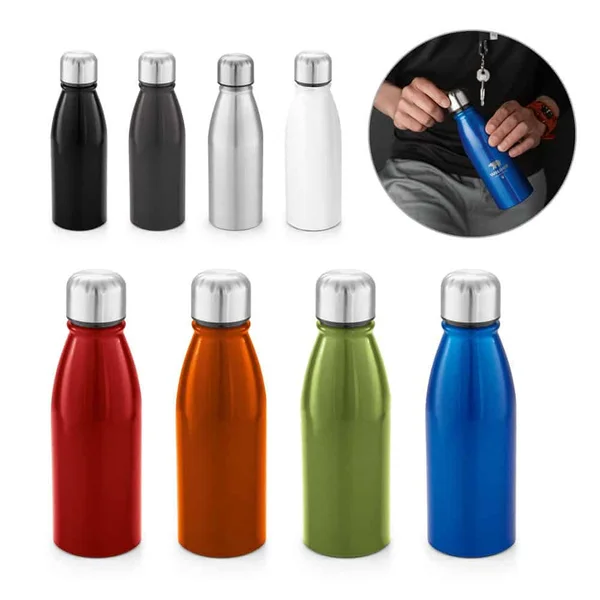 BEANE. 500 ml sportflaska i aluminium – profilreklam med tryck från ExpoTryck