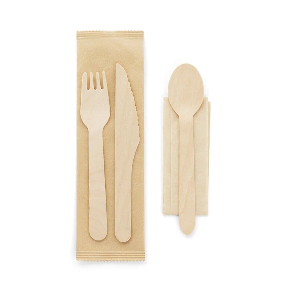 SUYA. Trä bestick set