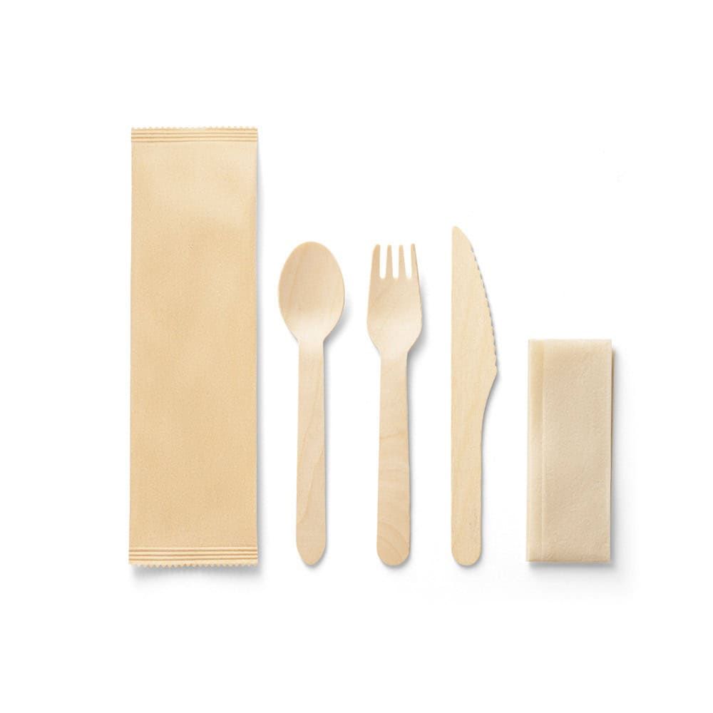SUYA. Trä bestick set