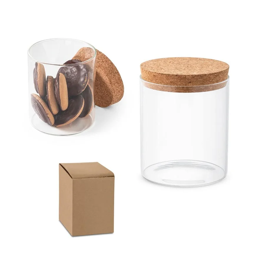 SPICE 700. Borosilikatlasflaska med korklock 700 ml