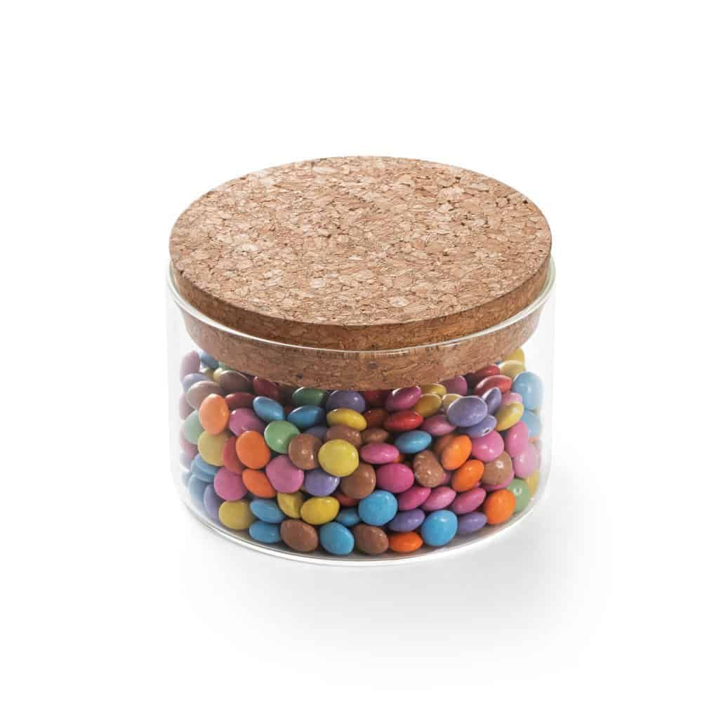 SPICE 380. Borosilikatlasflaska med korklock 380 ml