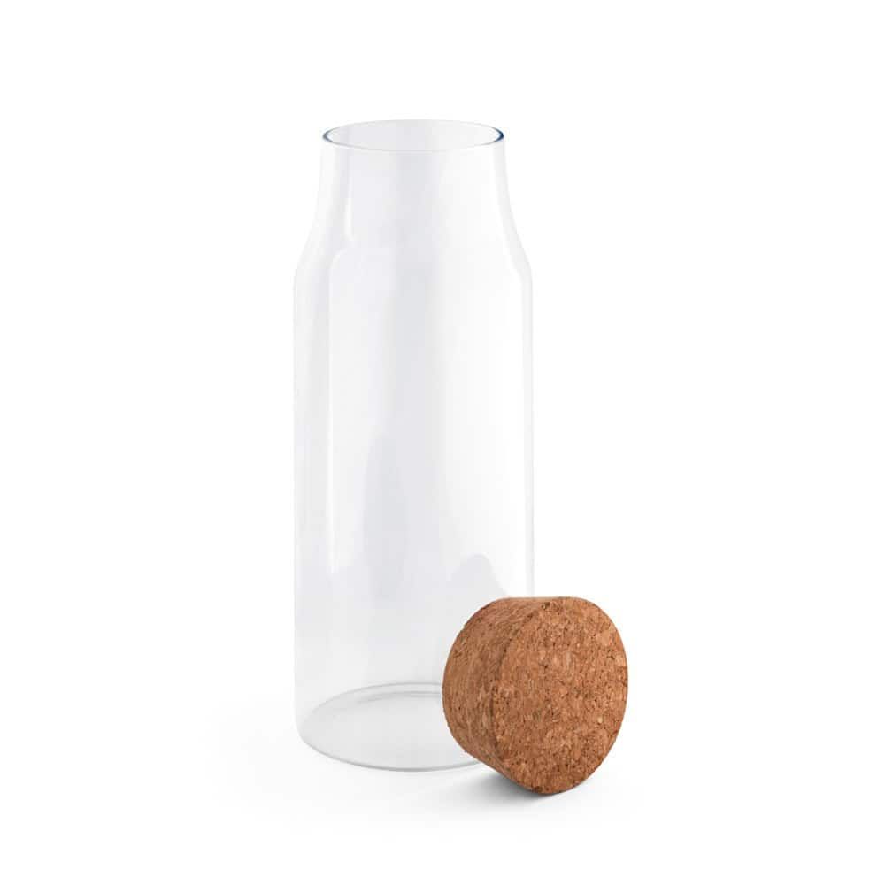 JASMIN 1000. Glasflaska med korklock 1 liter