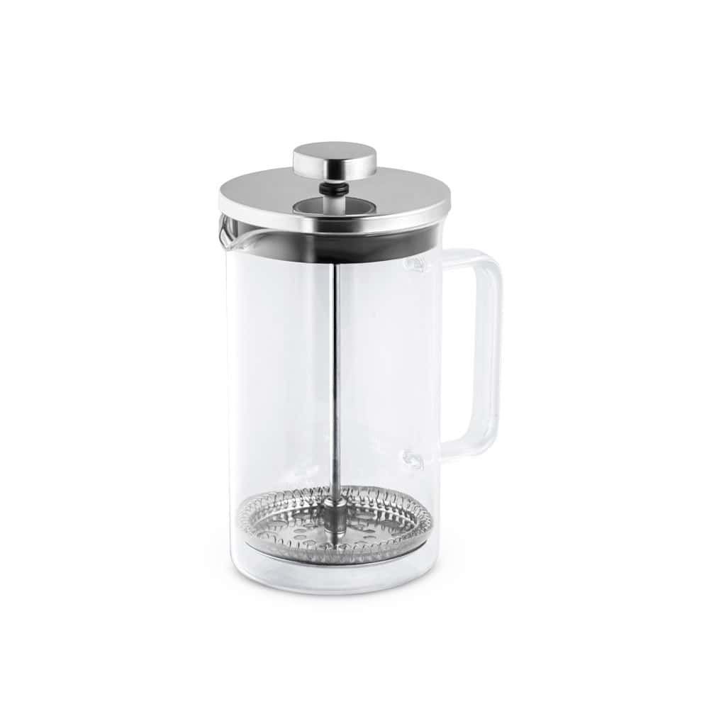 JENSON. Kaffepress i borosilikatglas och rostfritt stål 600 mL
