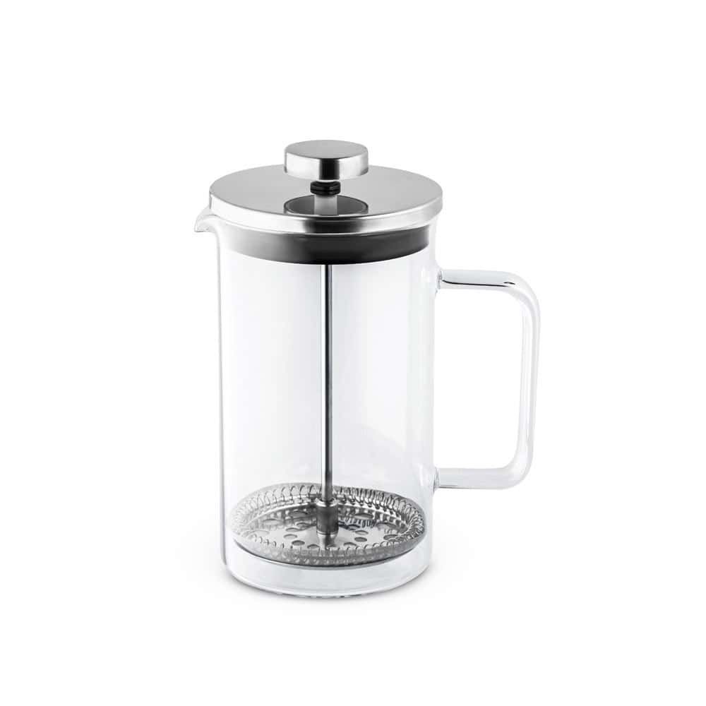 JENSON. Kaffepress i borosilikatglas och rostfritt stål 600 mL