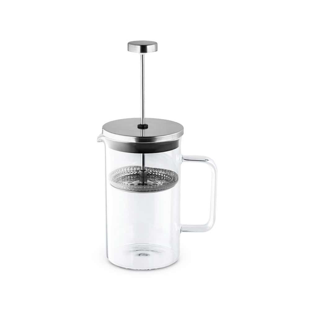 JENSON. Kaffepress i borosilikatglas och rostfritt stål 600 mL