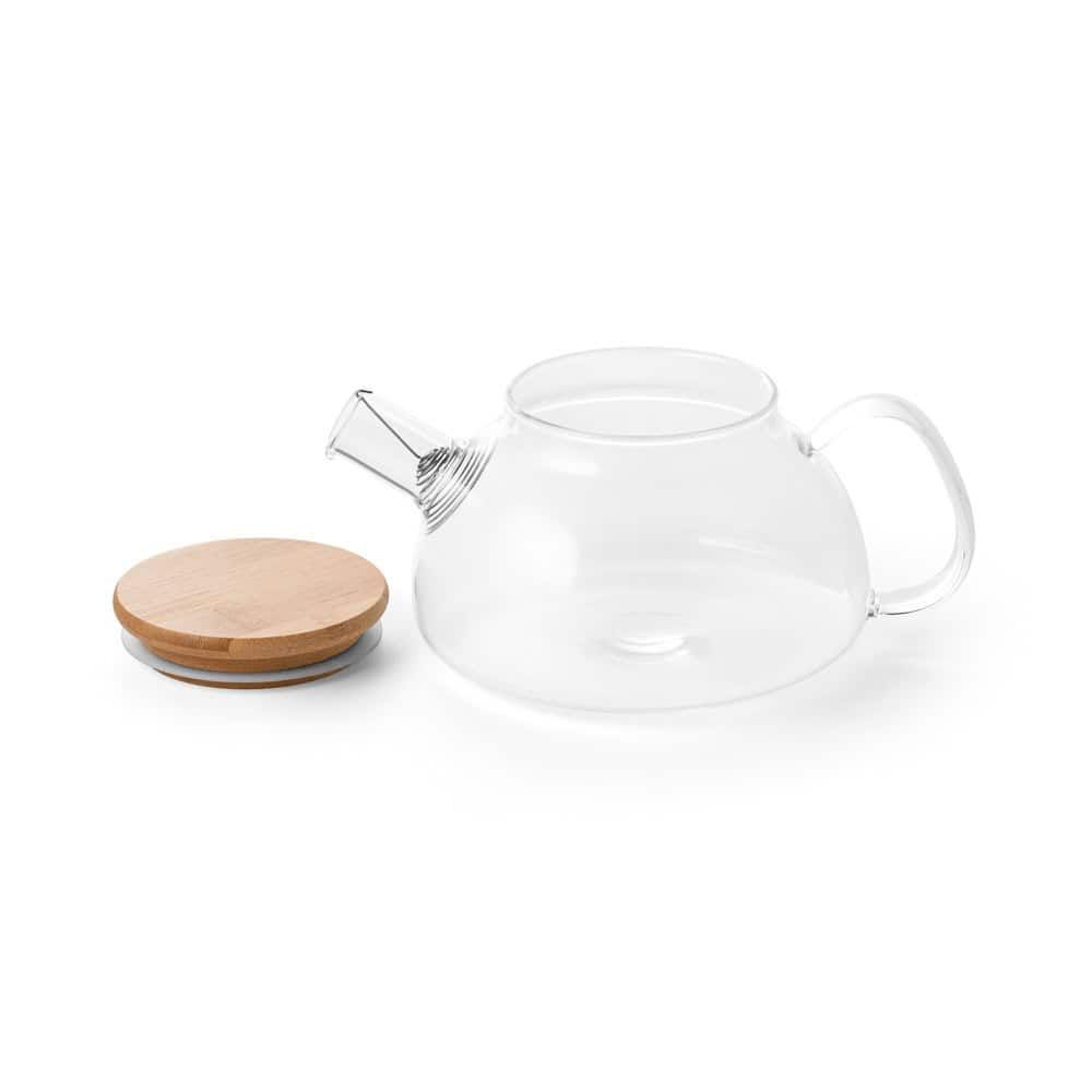 SNEAD. Tekanna i borosilikatglas med bambulock 750 ml