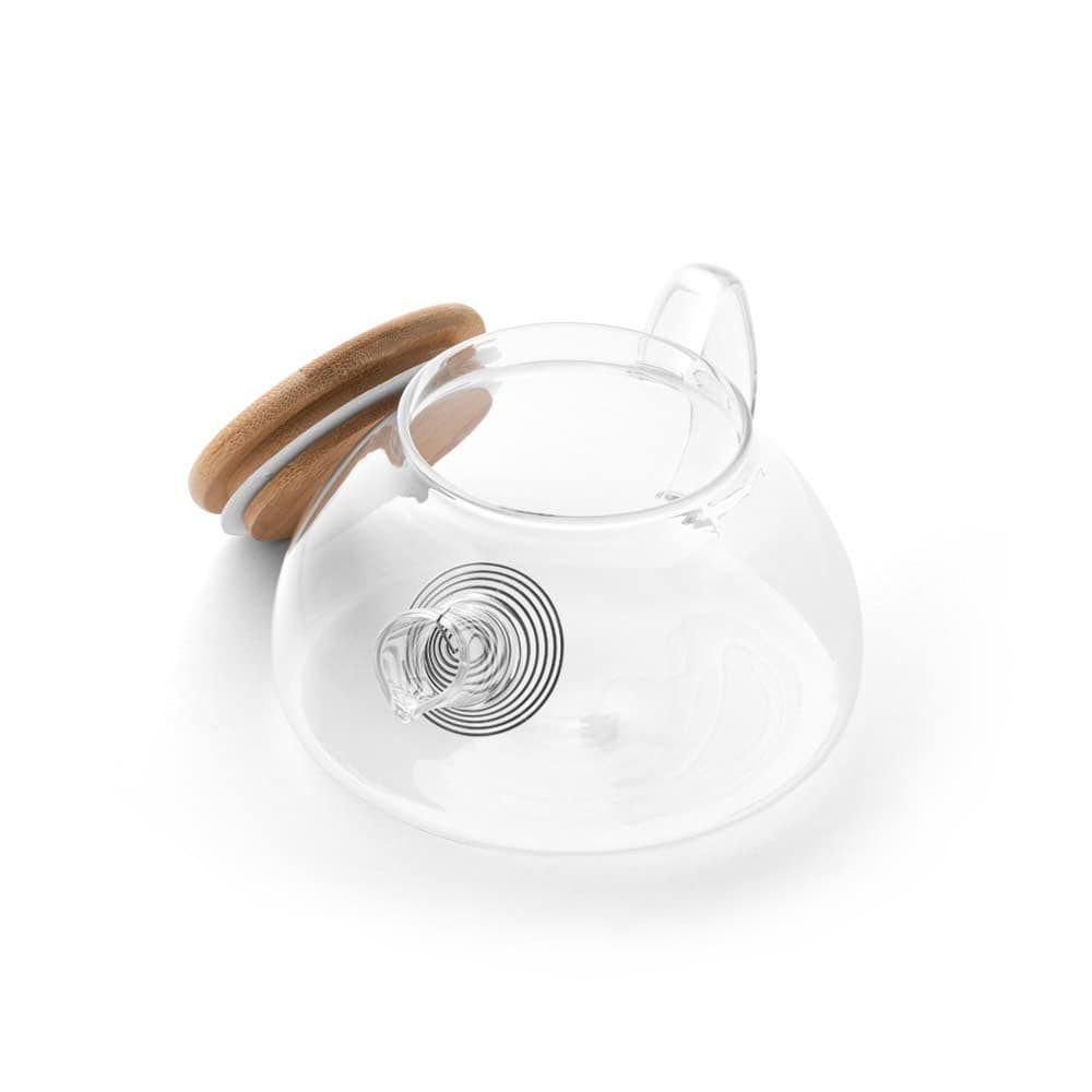SNEAD. Tekanna i borosilikatglas med bambulock 750 ml
