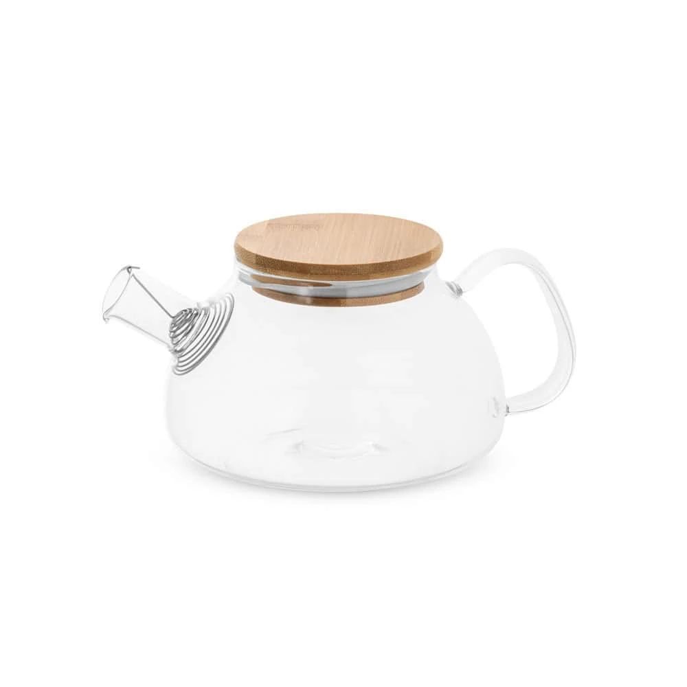 SNEAD. Tekanna i borosilikatglas med bambulock 750 ml