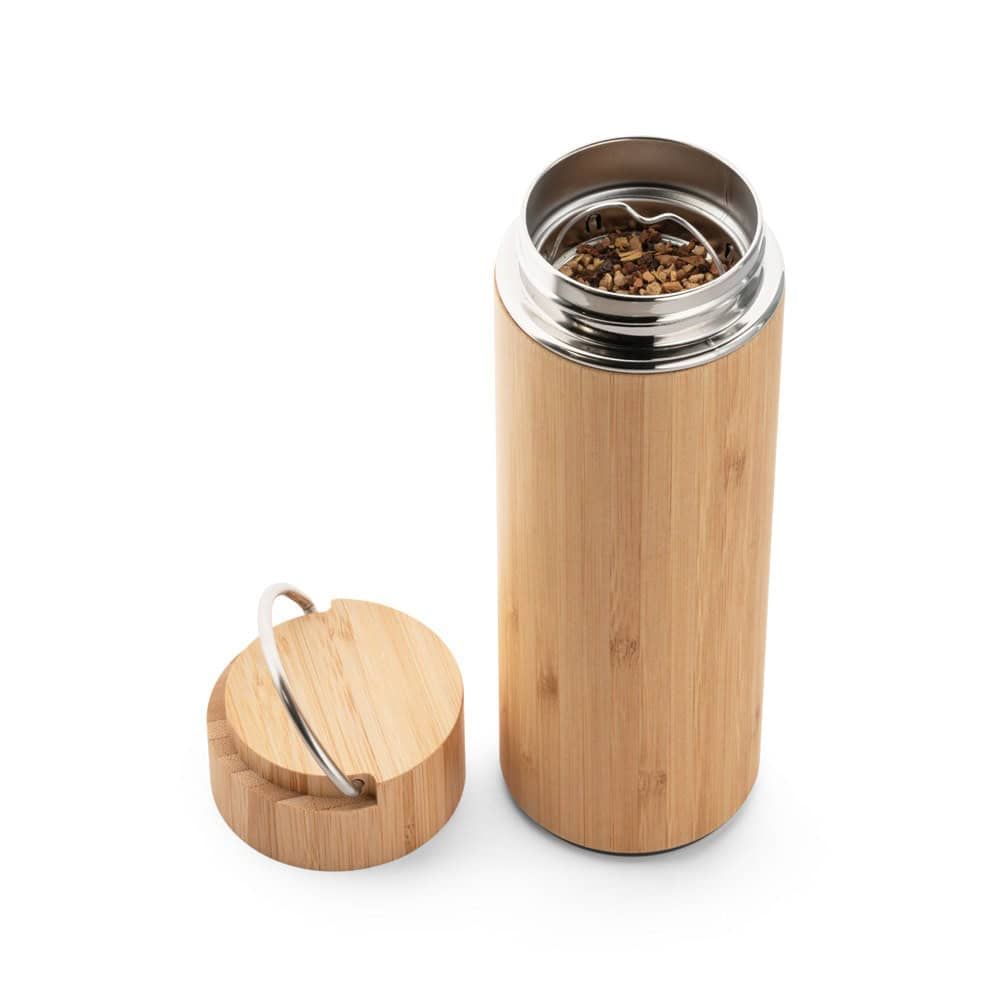 SOW. Bambu och rostfri termos 440 mL