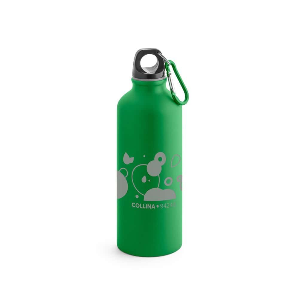 COLLINA. Aluminiumflaska med karbinhake 540 mL