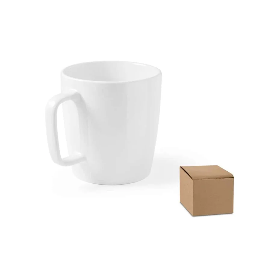 DHONI WHITE. Keramik mugg 450 ml