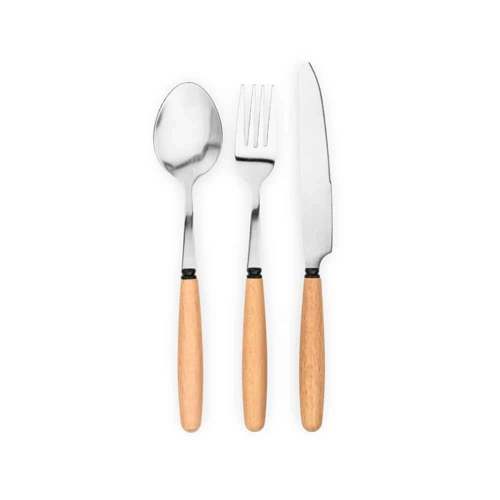 BOULUD. 3-delat set i akaciaträ