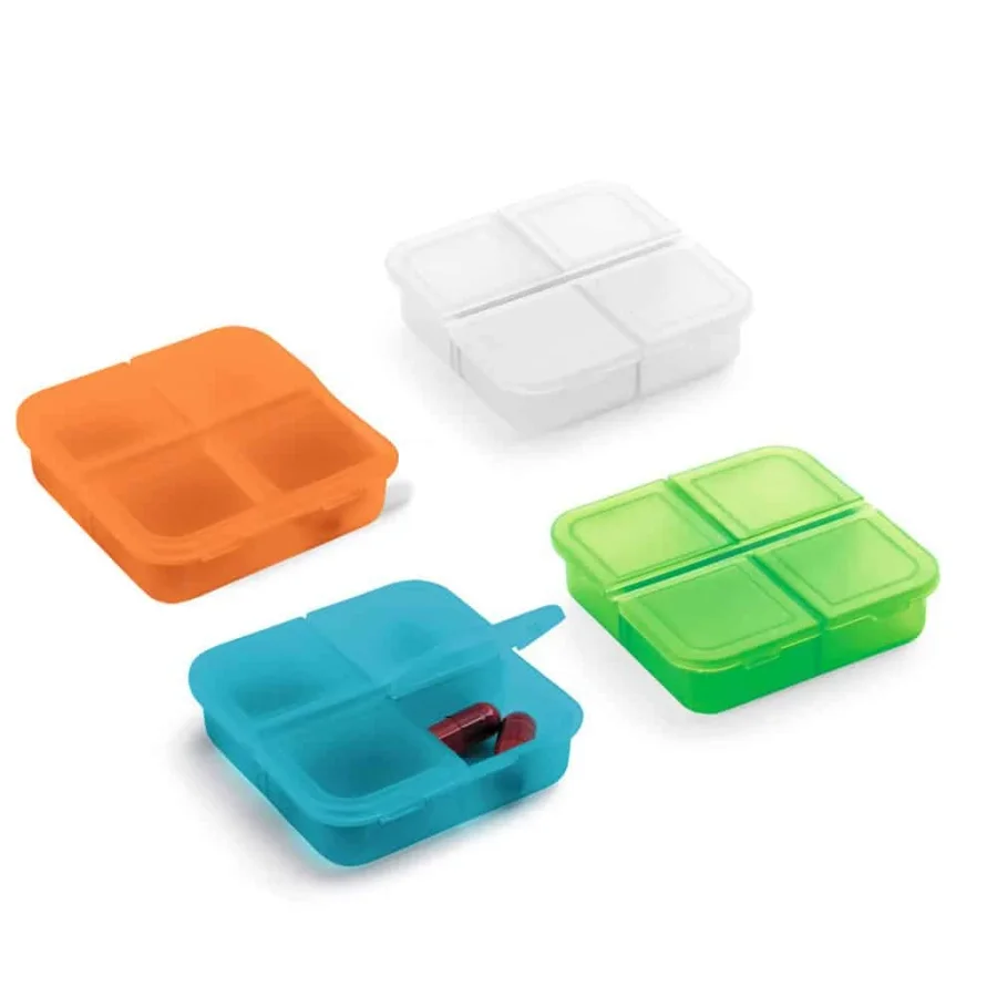 ROBERTS. Tablettlåda med 4 avdelare