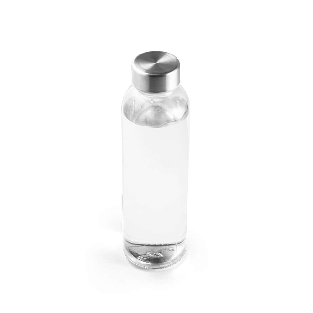 SOLER. Glasflaska och lock i rostfritt stål 500 ml