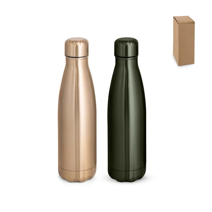 SHOW METALLIC. Termosflaska i rostfritt stål med matt metallisk yta 510 ml
