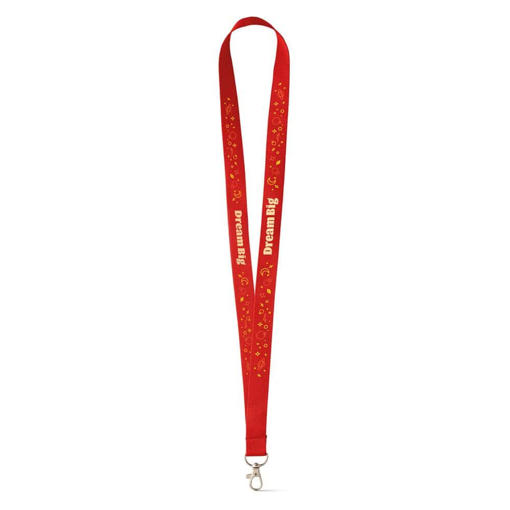LARIAT. Polyester logoband