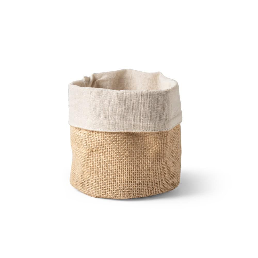 DUCASSE. Väska för flera användningsområden i jute (260g/m²) och bomull (120g/m²)