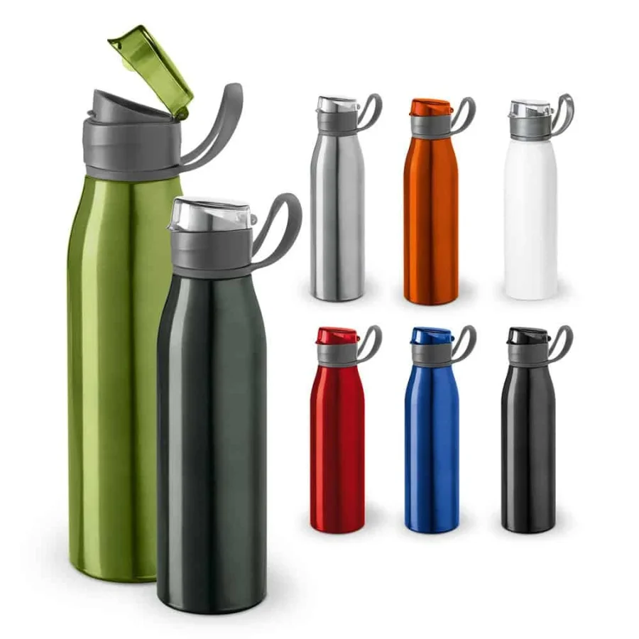 KORVER. Aluminium 650 mL sportflaska