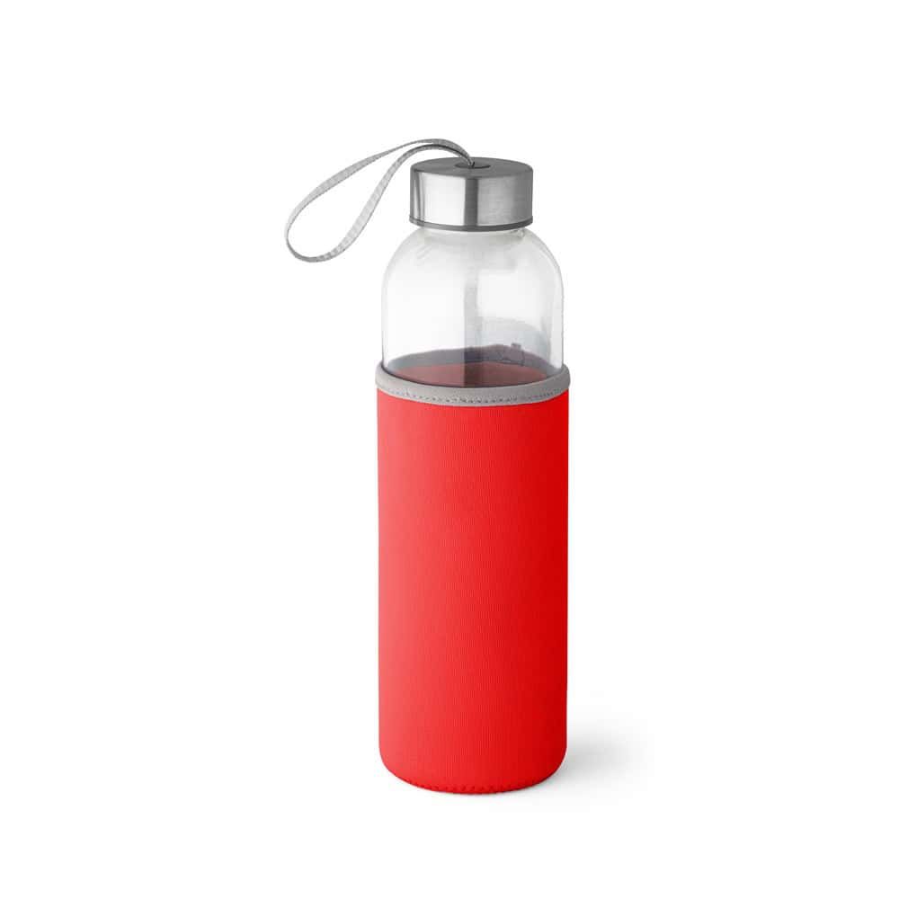 RAISE. Sportflaska av glas och rostfritt stål 520 mL